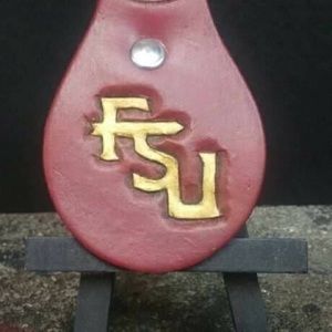 Custom leather keychains